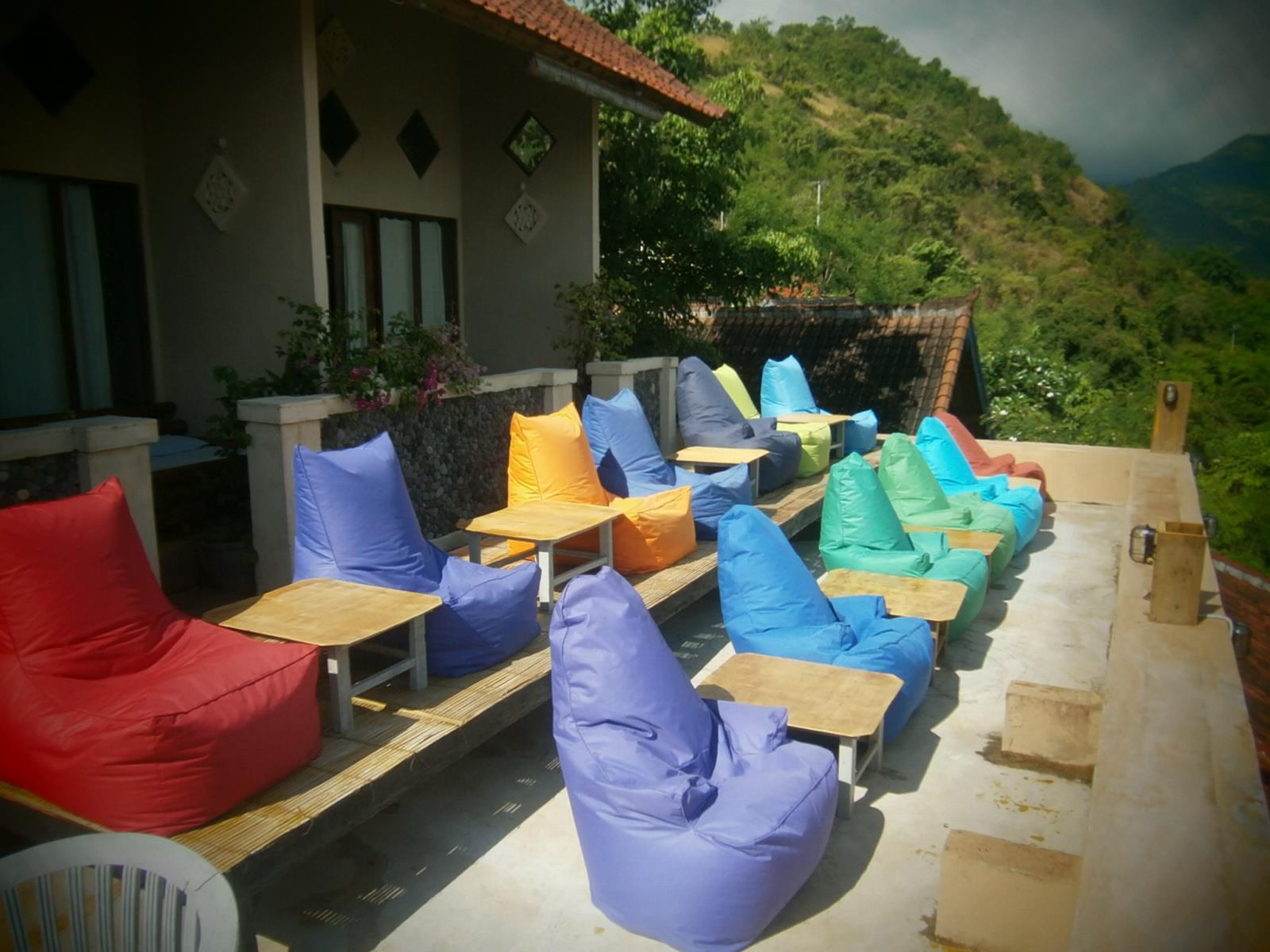 Waenis Sunset View Hotel And Restaurant, Amed, Bali Kültér fotó